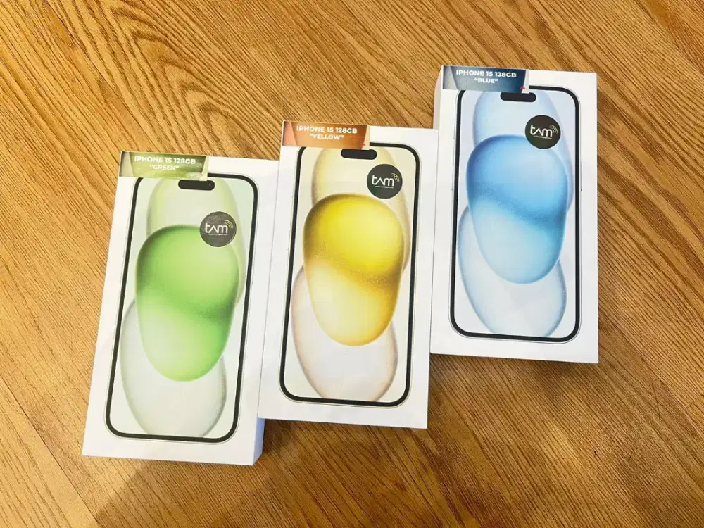 iPhone 15 128gb new ibox promo FREE LENGKAP