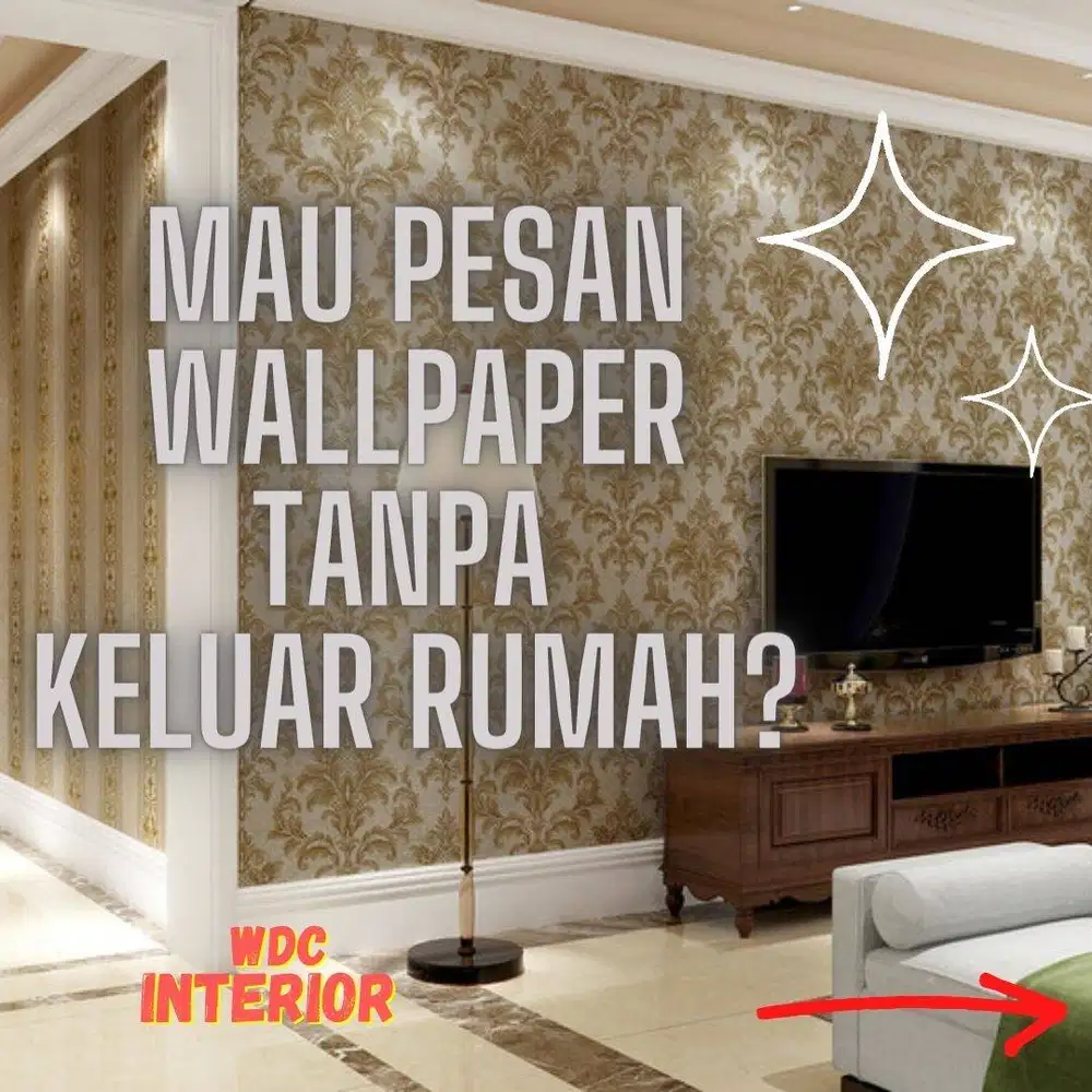 wallpaper dinding murah