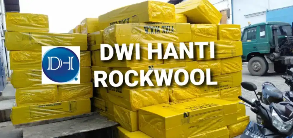 Jual peredamsuara rockwool density40 tebal 50mm jakarta barat