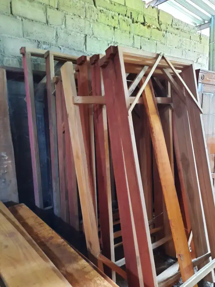 Kusen jati jatie sudah kering redy stok