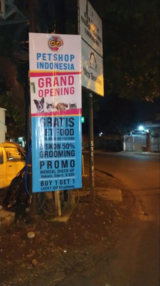 T Banner Perlengkapan Promosi Anda