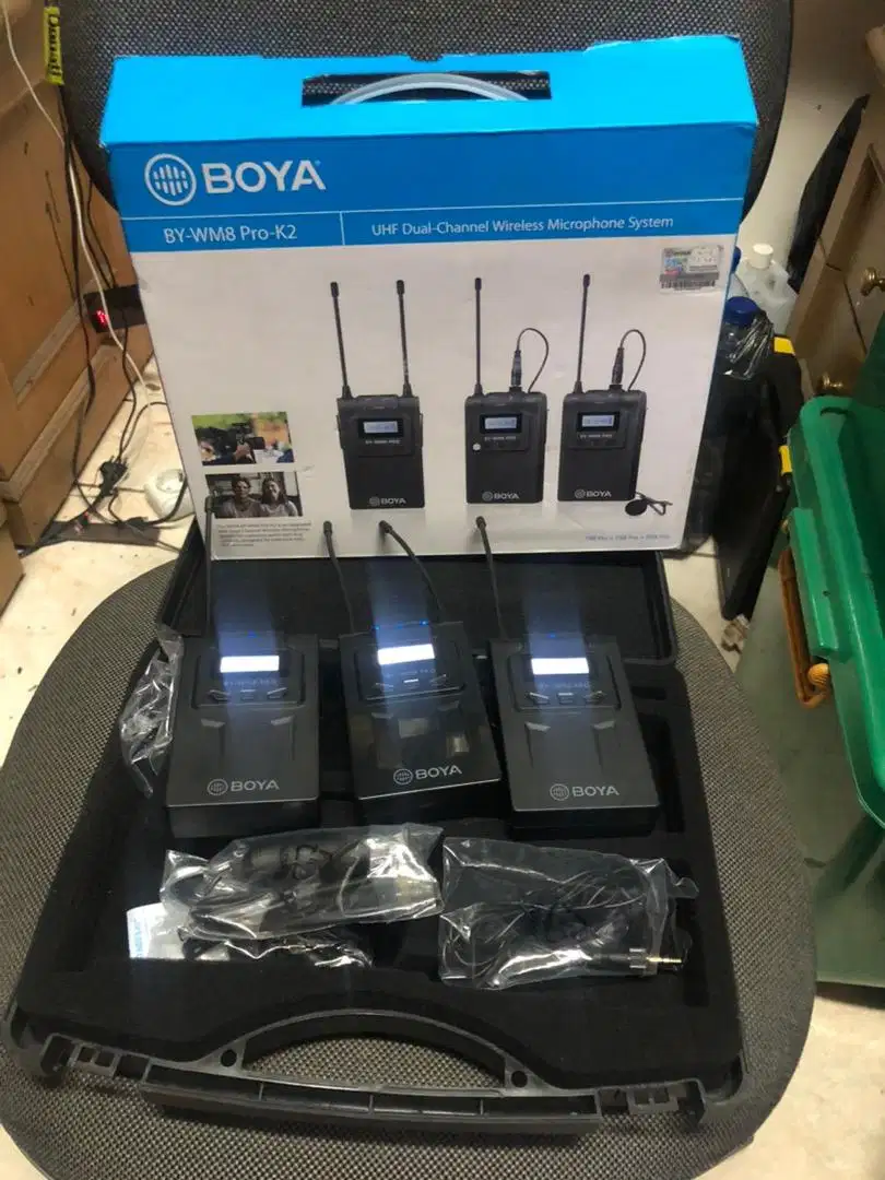 Boya WM8 Pro K2 UHF Dual Channel