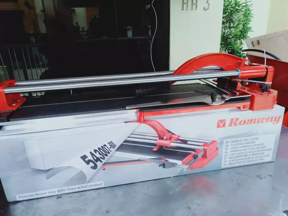 (rumah teknik jogja)alat potong keramik manual dorong 60 cm