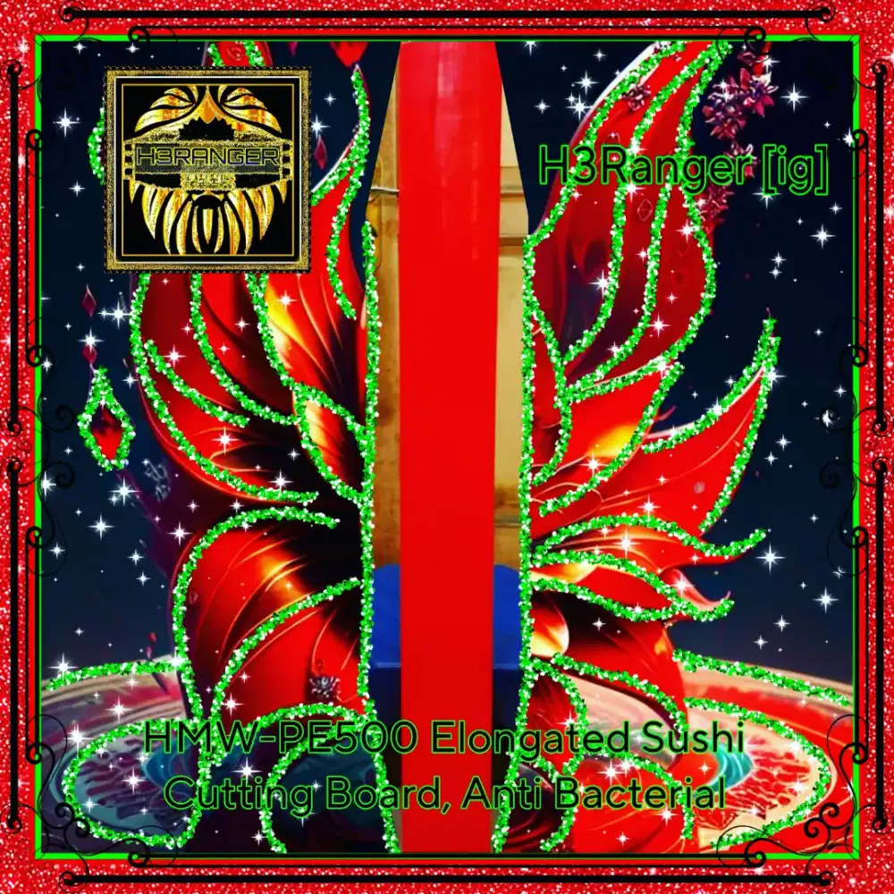 Talenan Panjang Sushi HMW-PE500 3*10.5*117cm H3Ranger Re-Polishable