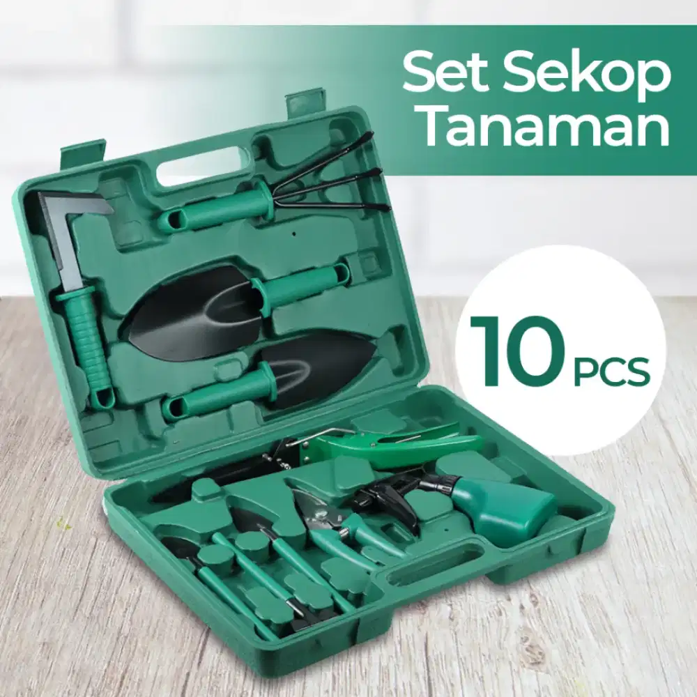 epoch set sekop tanaman shavel spade gardening tools 10pcs