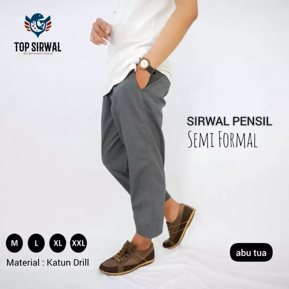 Celana Sirwal Pensil Semi Formal