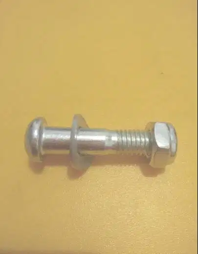 baut mur kepala bulat panjang 4 cm