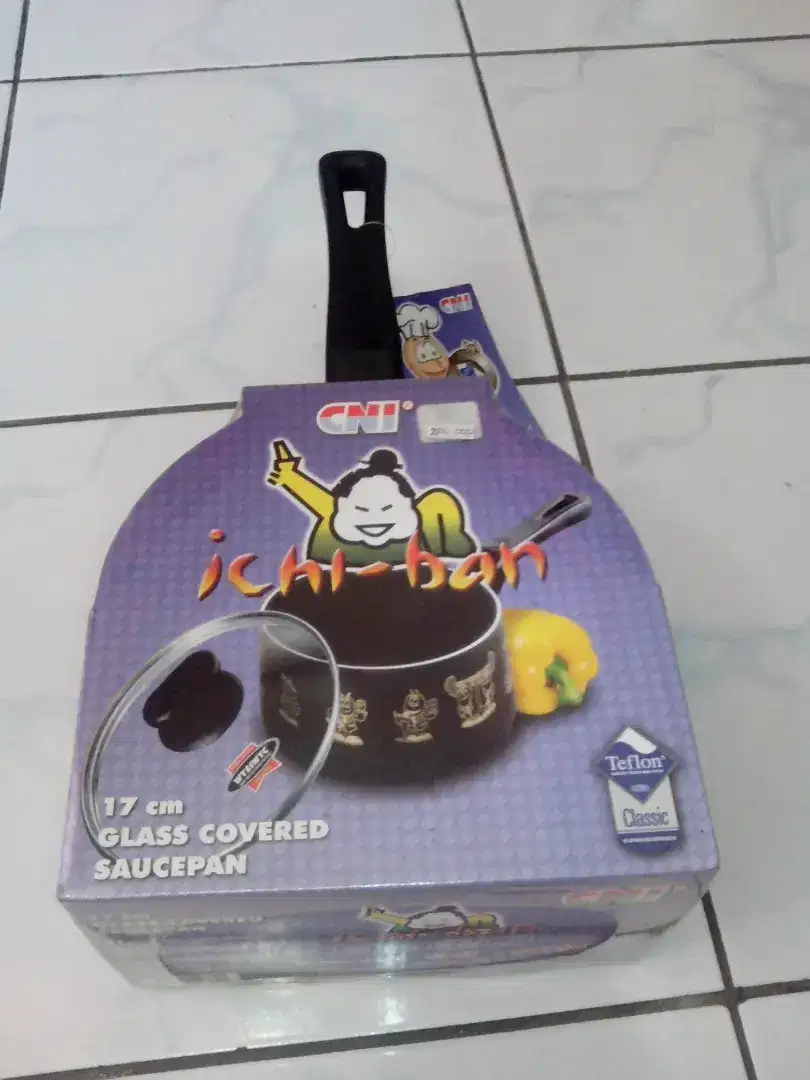 Saucepan glass covered
