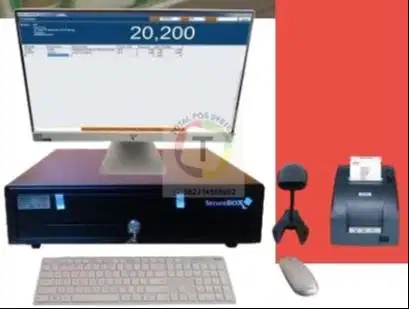 Paket Lengkap Komputer Kasir usaha retail sejenis AIO Asus + POS
