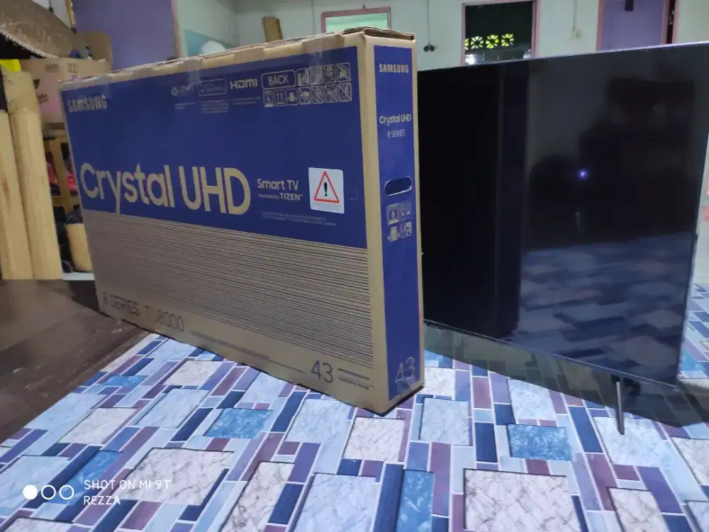 Jual TV crystal 4K UHD 43 INCHI SAMSUNG SERIES TU8000 Tahun 2020