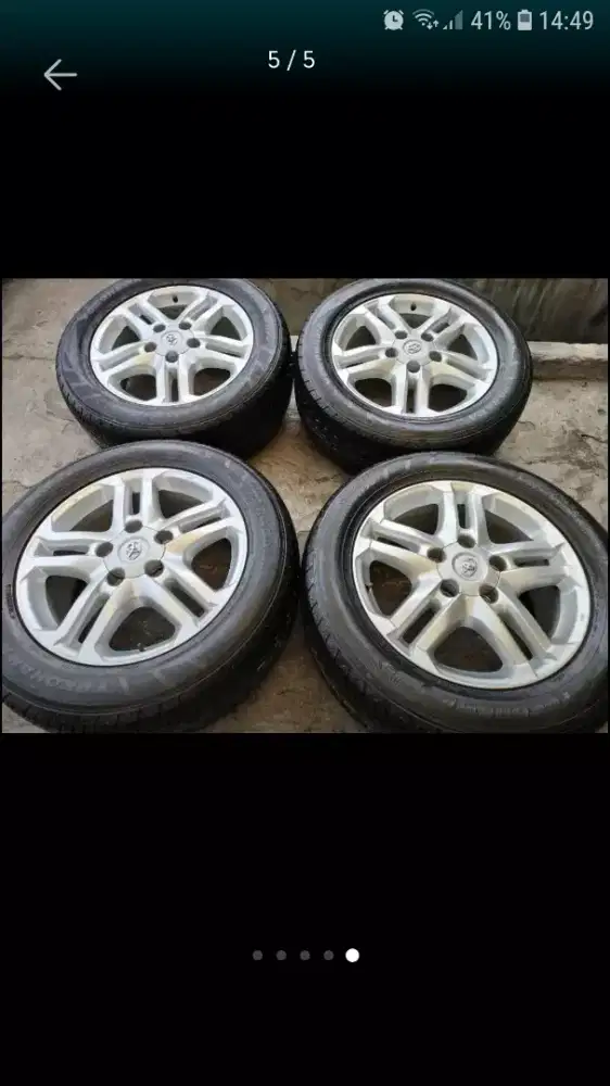 VELG toyota land cruiser ring 20 ASLI