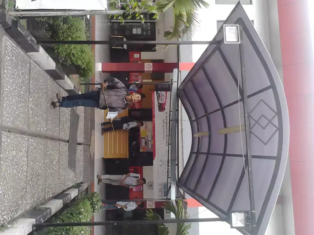 Canopy desain minimalis