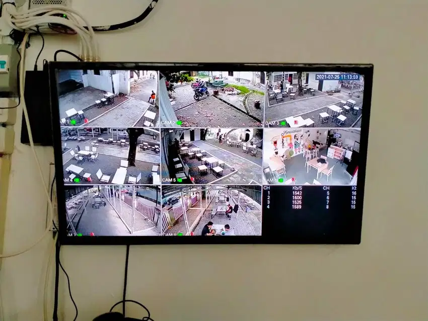 Cctv murah 16 camera dahua 2 mp