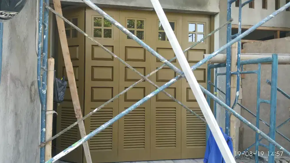 pintu garasi/ruko dll,..model sleeding tikung