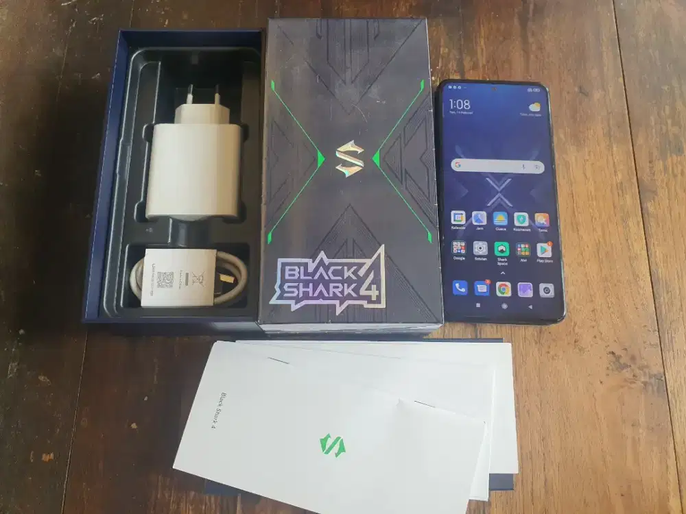 Blackshark 4 Resmi Indonesia Like New Black Shark 4 5G Bat. Health 90%