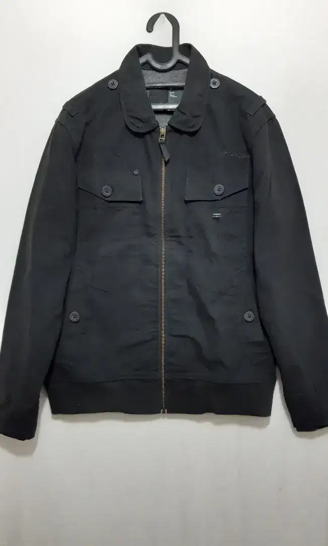 ROYALIST 133 CANVAS, SZ : M, L:54 CM, P: 68CM,MINAT WA, HITAM PEKAT
