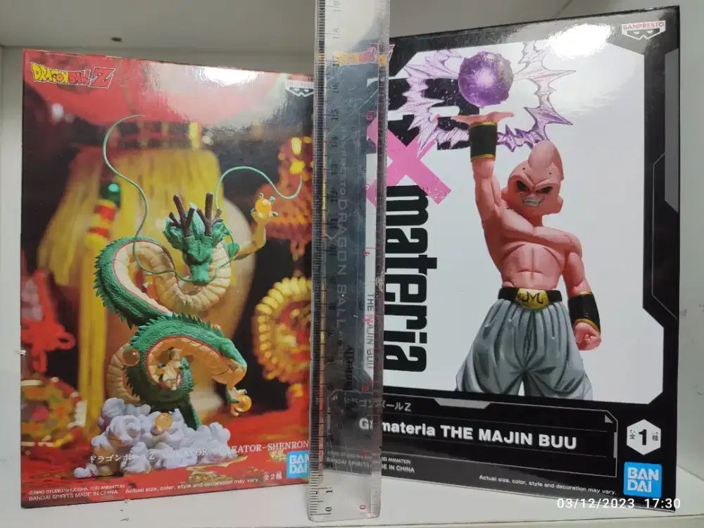 Original BANDAI Dragon ball shen long majin buu gundam jepang songoku