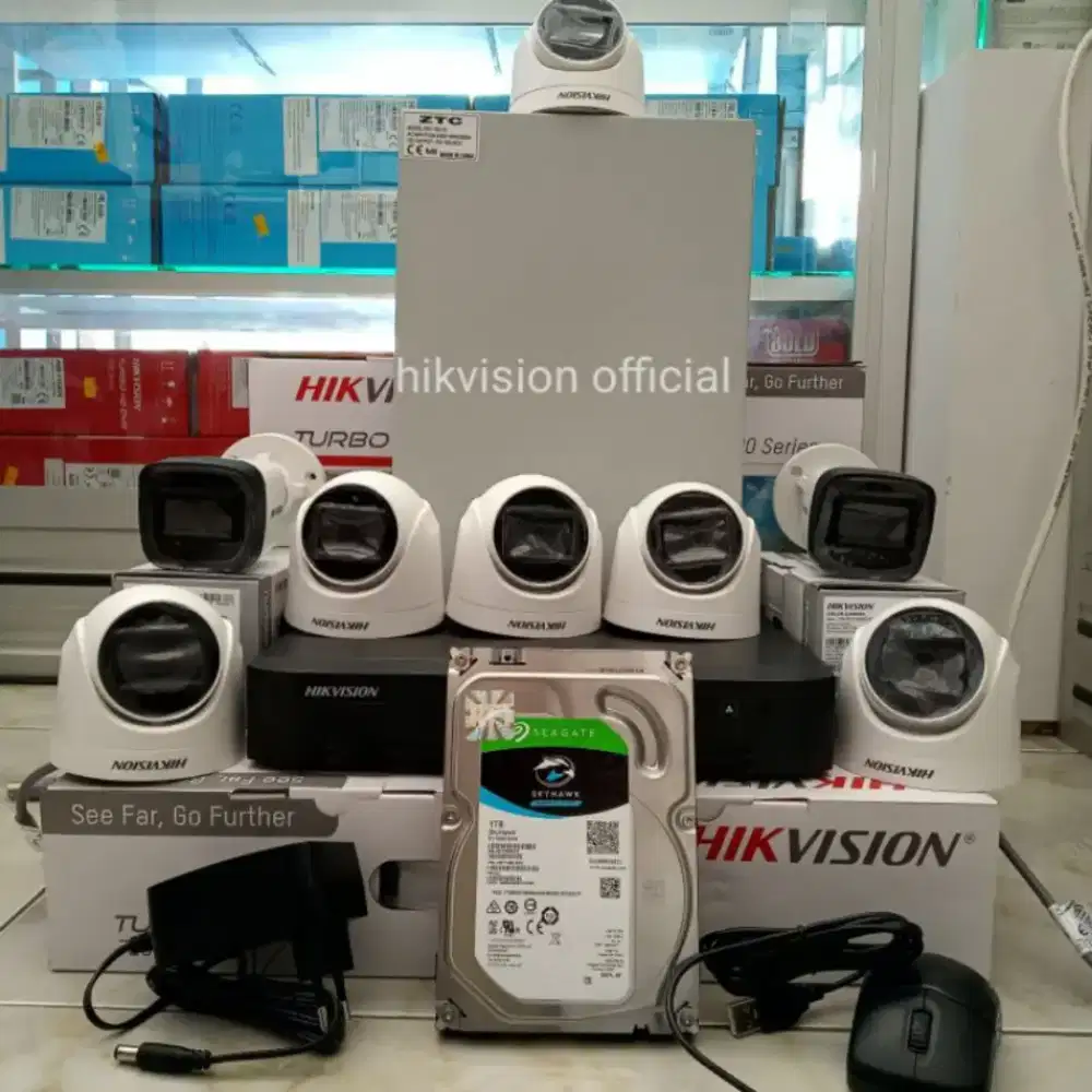 Kamera CCTV hilook HIKVISION Fuul HD merk garansi resmi