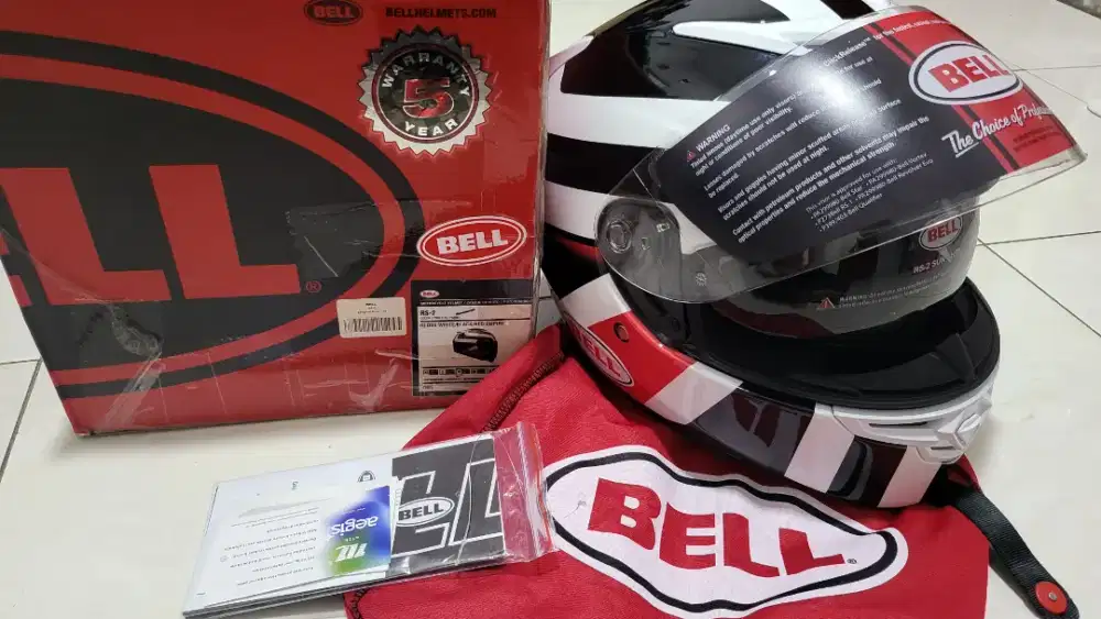 Jual helm clearance bell second