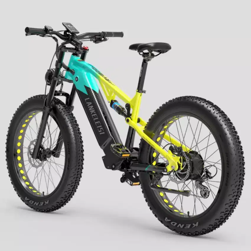 Lankeleisi sepeda listrik fat bike trie 26x4 inch 48 v20ah