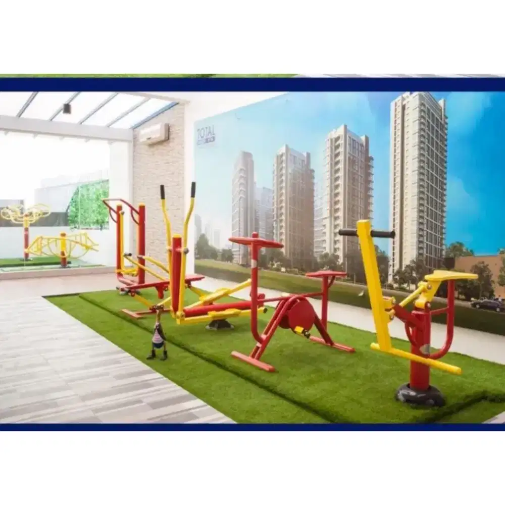 Alat fitnes Outdoor Taman Import Alat olahraga