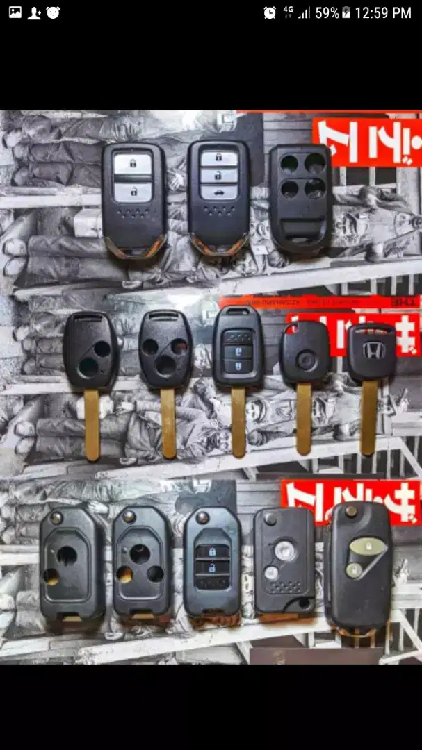 Cover / Casing Kunci Remote Mobil Semua Jenis