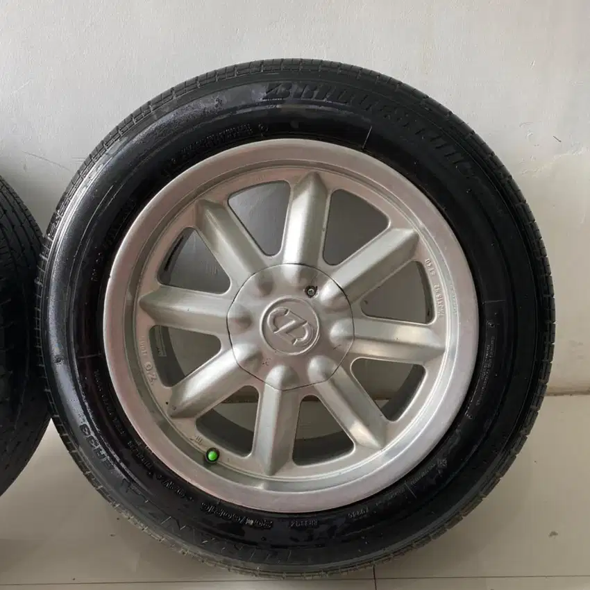 DIJUAL 1 SET VELG + BAN OZ ROUTE ORIGINAL MADE IN ITALY