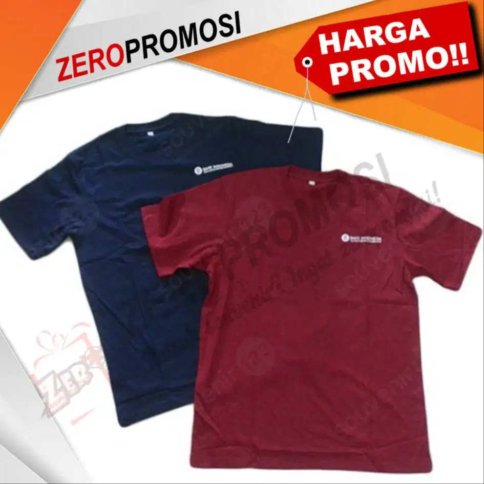 kaos seragam promosi harga grosir