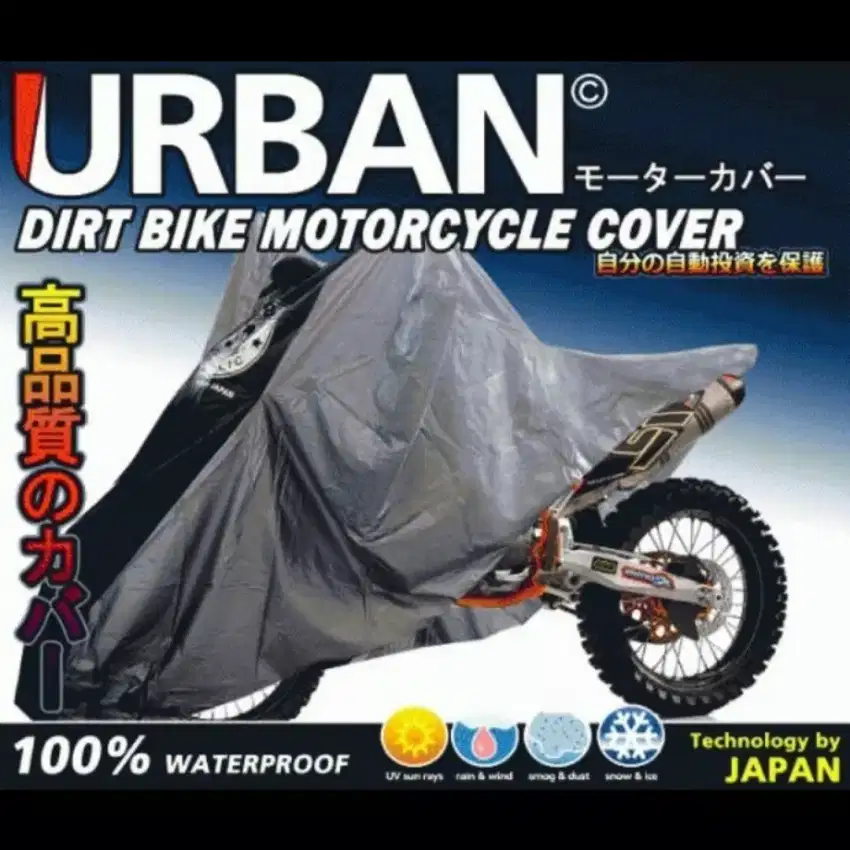 Sarung cover urban motor jumbo big size kawasaki ninja125 CBR NMAX KLX