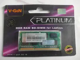 Ram memory ddr3 sodim 4gb vgen platinum