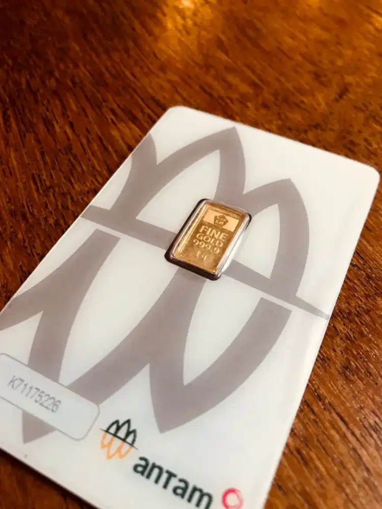 LM EMAS ANTAM 1 gram bersertifikat reinvented COD