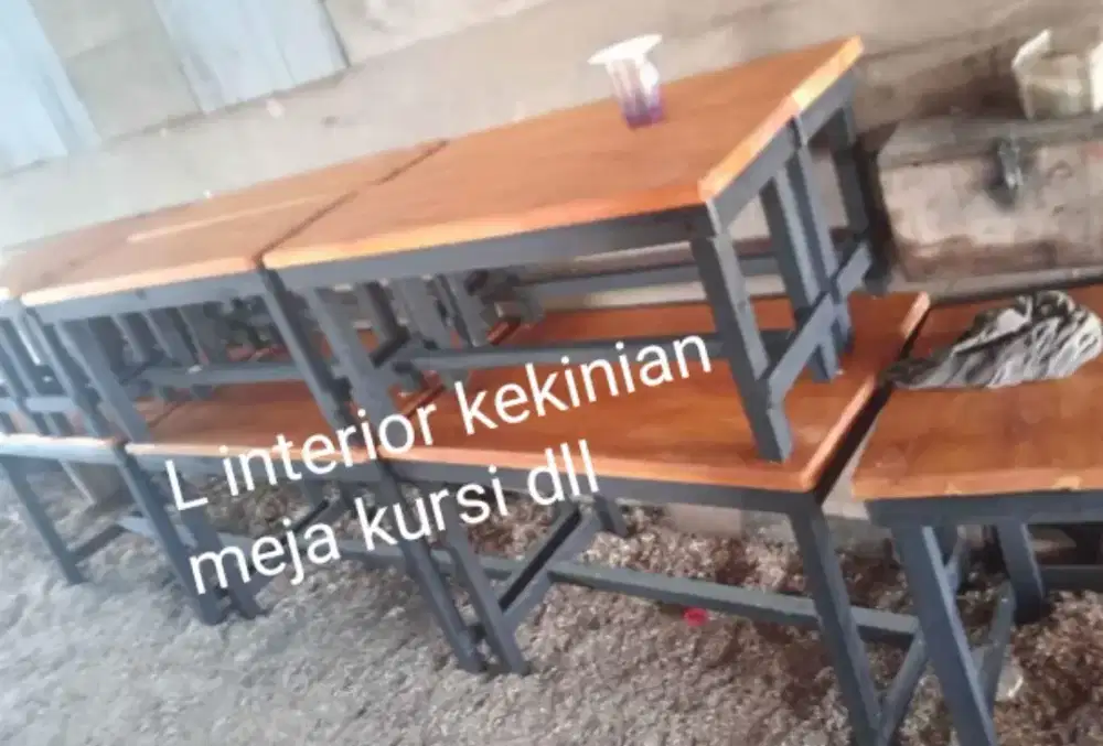 Meja bar pagar rumah, canopy, teralis jendela, teralis pintu