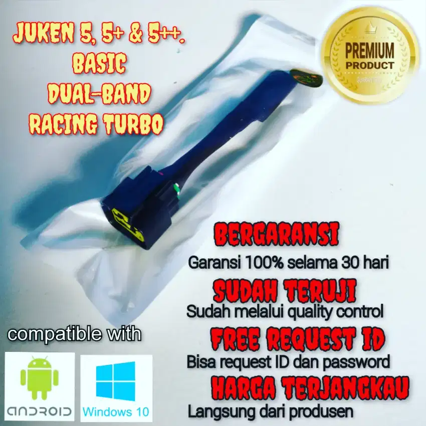 KABEL BLUETOOTH ECU JUKEN 5 & 5+ UNTUK HP ANDROID DAN LAPTOP