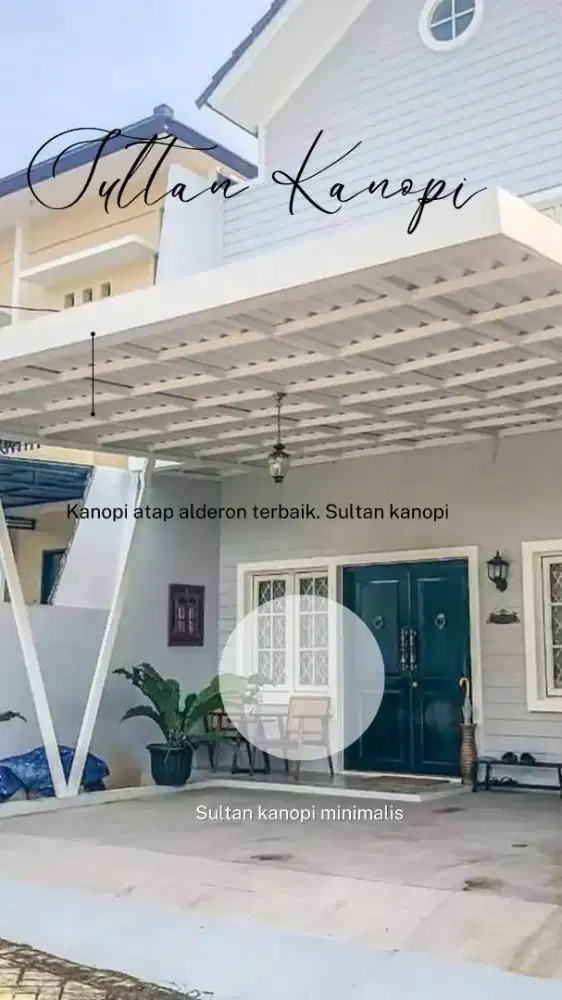 Jual Kanopi Minimalis terbaik murah