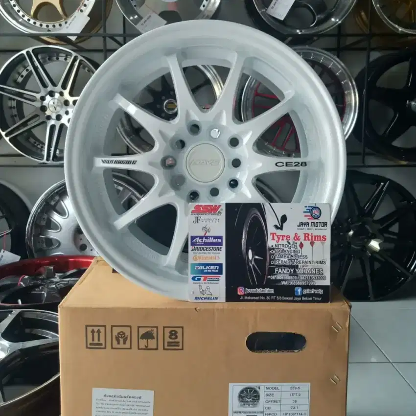 Velg ce28 r15 5x100/114,3 lbr7 et38