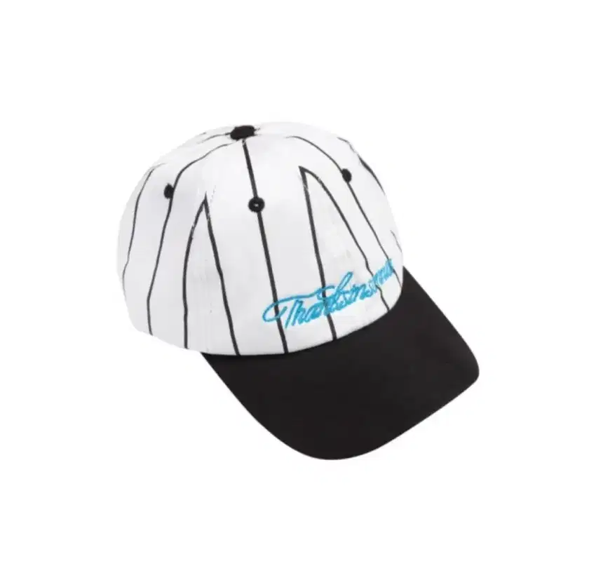 Topi 6 Panel Ruby White Black Thanksinsomnia