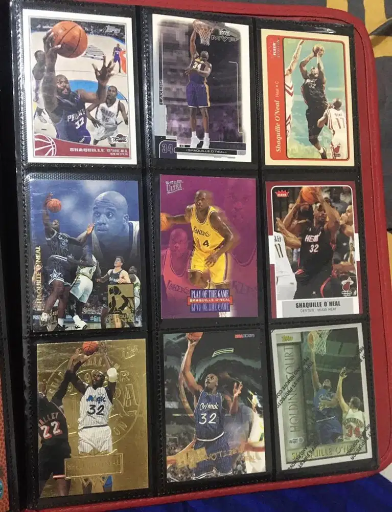 Koleksi Kartu Basket Shaq