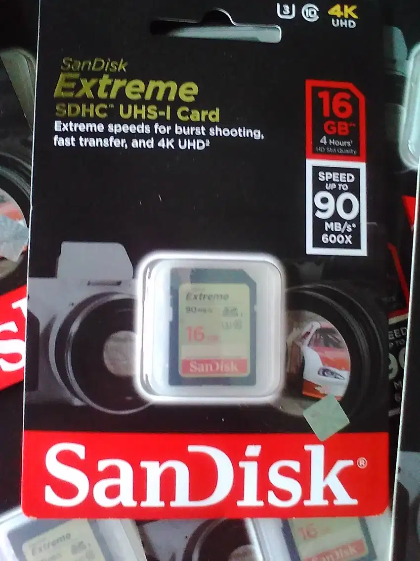 Memory SDHC Sandisk Extreme 16G Class10