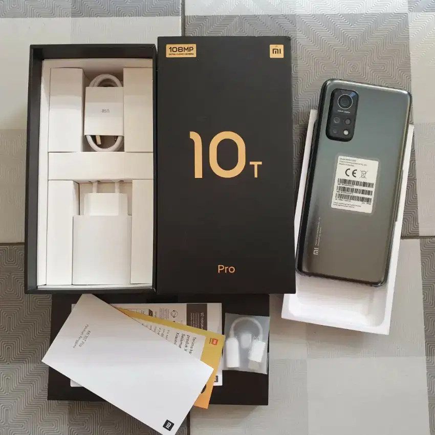 Xiaomi Mi 10T Pro 256 GB Black HP 5G Mulus 99% Xiaomi Mi10T Pro