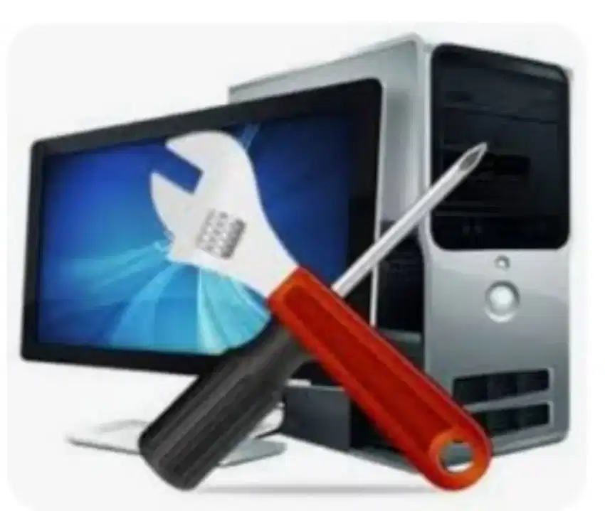 Service laptop, PC, printer, refile toner, setting cctv, network