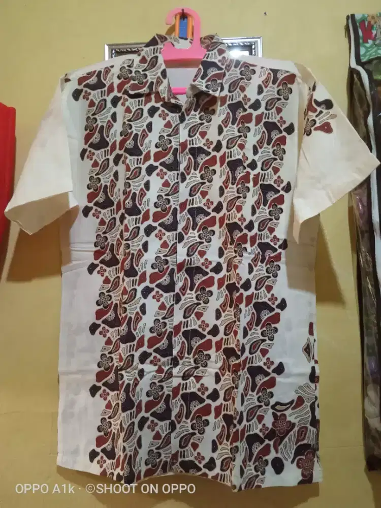 Dijual Batik warna kreem UK XXL