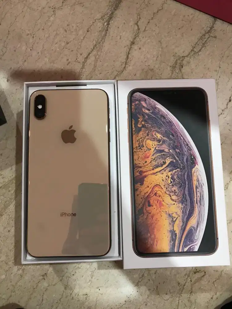 Iphone xs max 256 gb asli ibox , tangan pertama