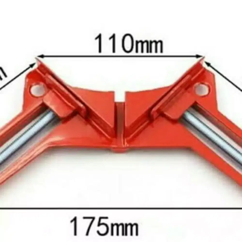 Corner klem jepit besi sudut siku