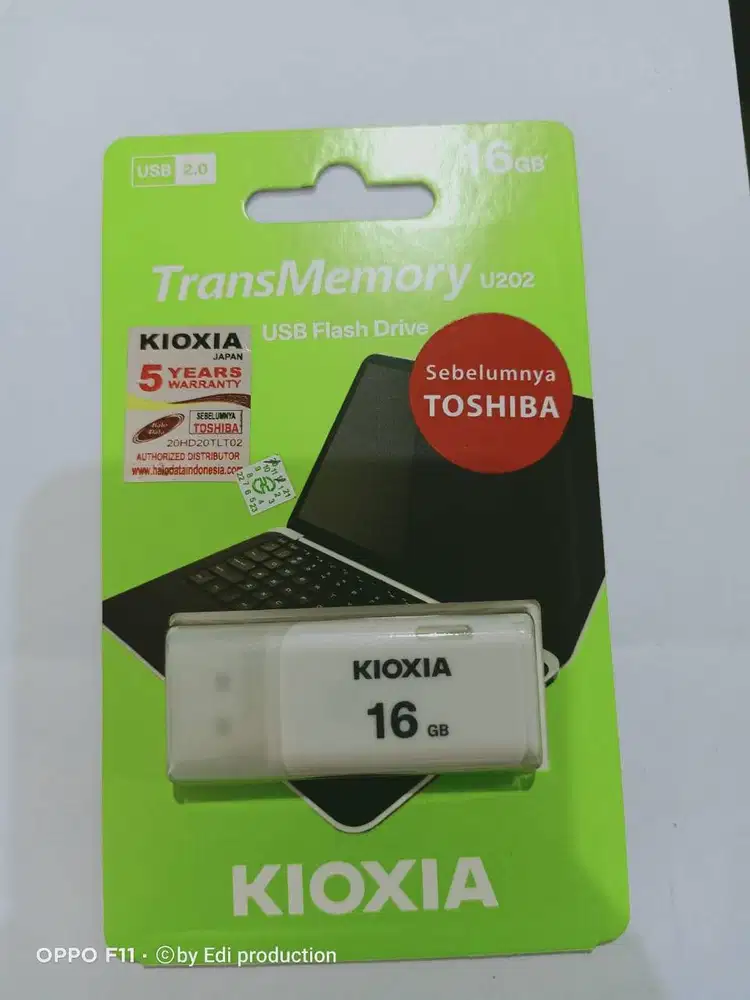 FLASDISK TOSHIBA 16 GB ORI