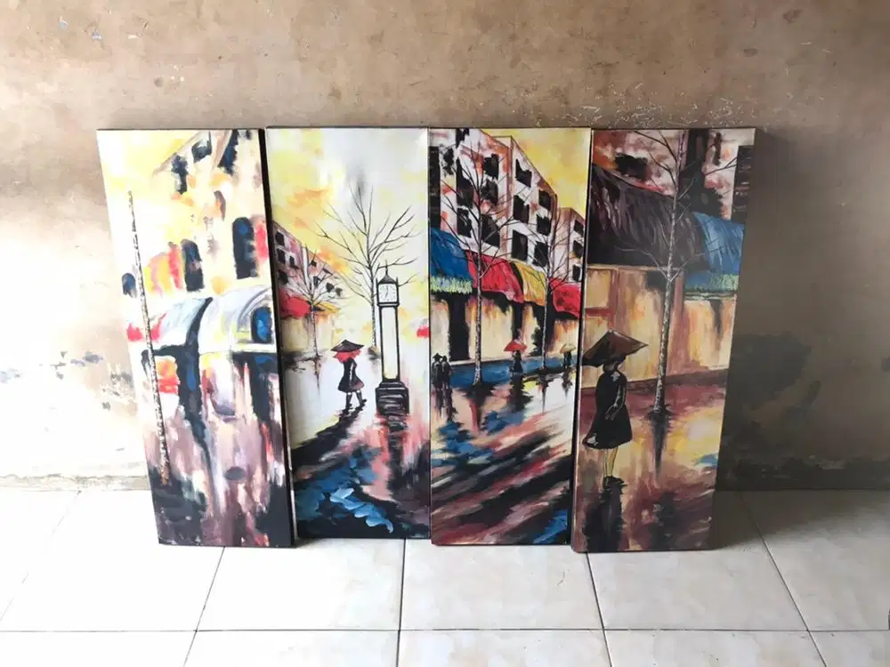 pajangan/hiasan dinding lukisan