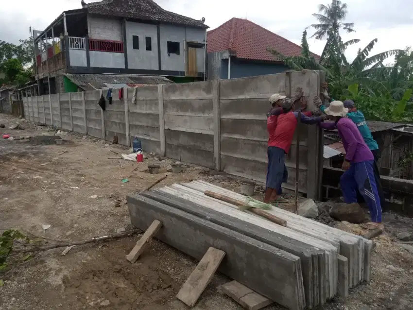 Pagar Beton Precast Sleman