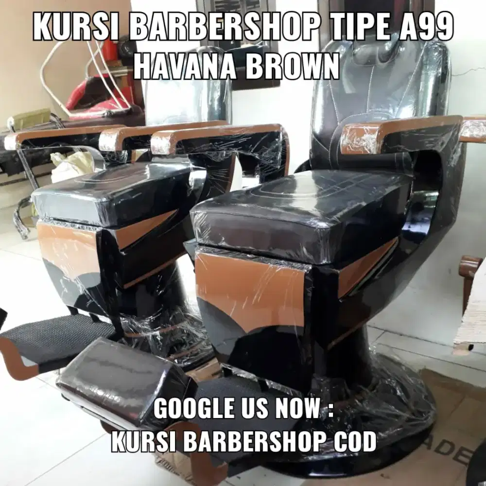 Kursi pangkas /Barbershop Non Hidrolik