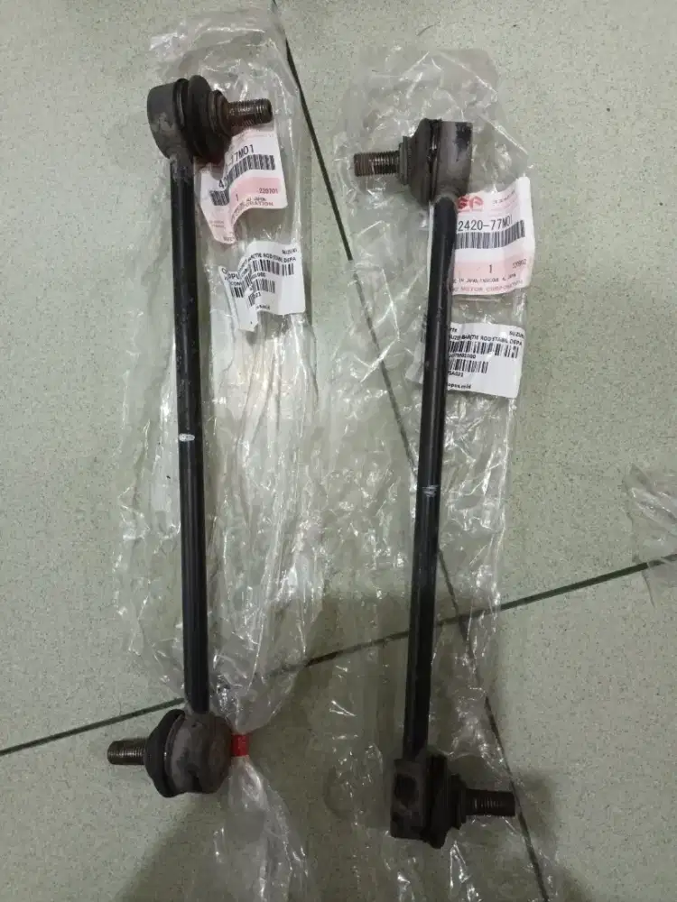 Link stabilizer/tiang stabil, tapak shock depan ertiga