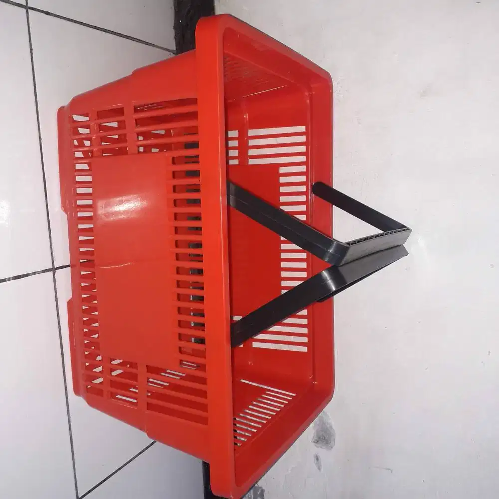 keranjang belanja utk toko swalayan / minimarket / supermarket / dll