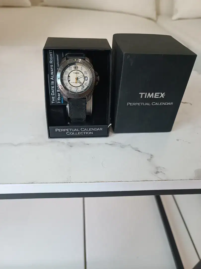 Timex Expedition Casio Perpetual Calendar Indiglo Mulus Barang Langka